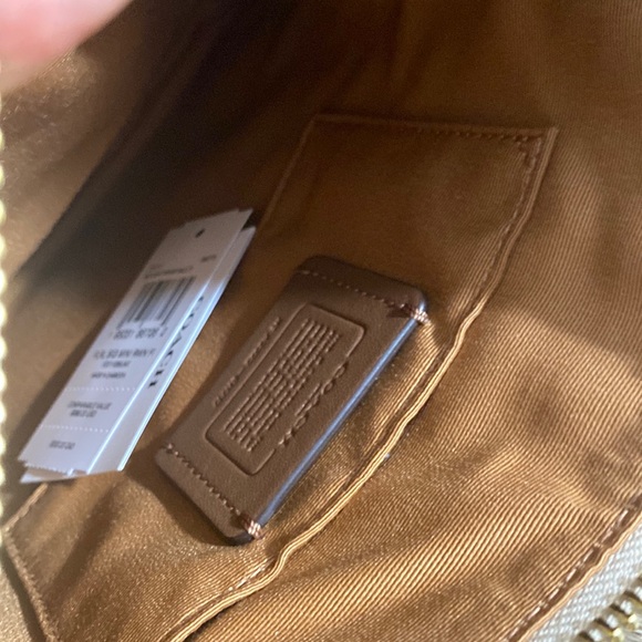 Coach Mini Rowan File Bag Floral Cluster Print NWT - Picture 3 of 9